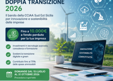 Voucher Doppia Transizione 2026 Sicilia, fino a 10 mila euro